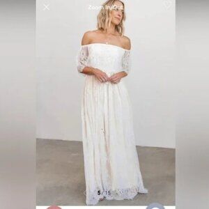 Baltic Born-Guinevere Lace Maxi dress